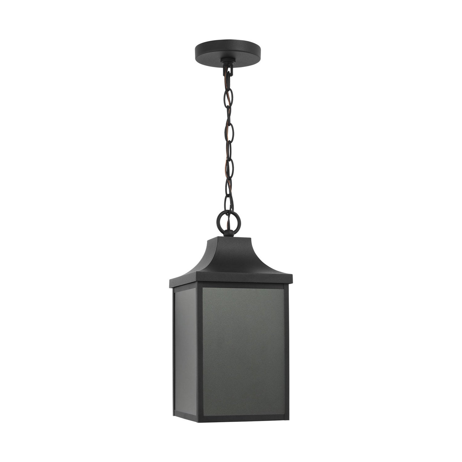 Generation Lighting - GLO1041EN3/TXB - One Light Pendant - Saybrook - Textured Black