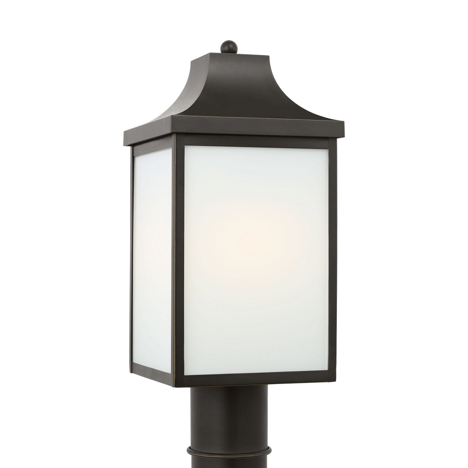 Generation Lighting - GLO1051EN3/ANBZ - One Light Post Lantern - Saybrook - Antique Bronze