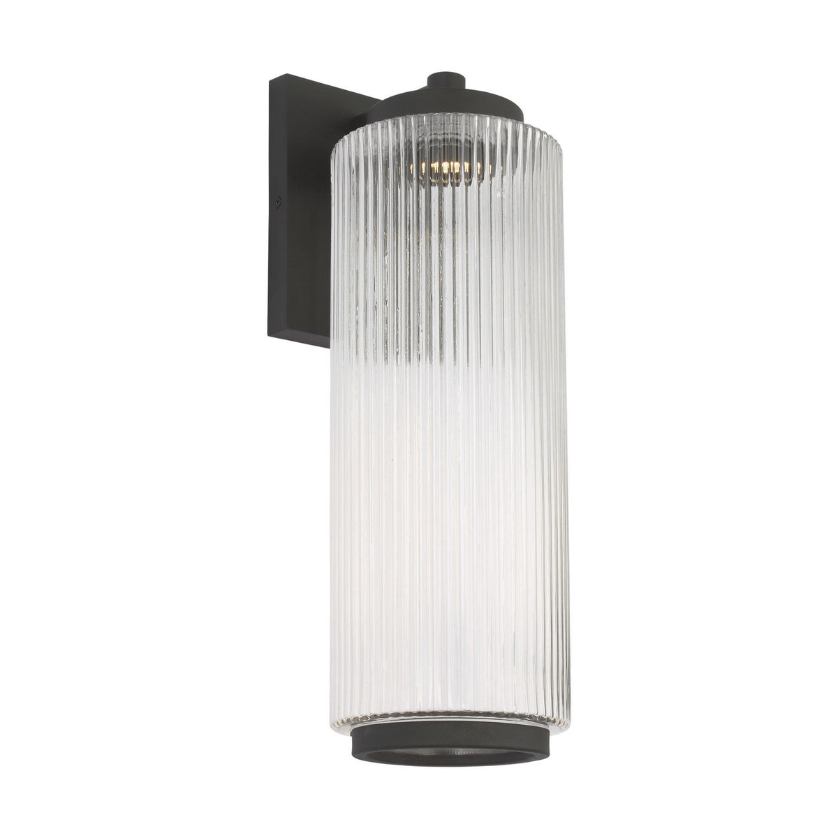Generation Lighting - GLO1081DL-TXB - One Light Outdoor Wall Lantern - Ronde - Textured Black