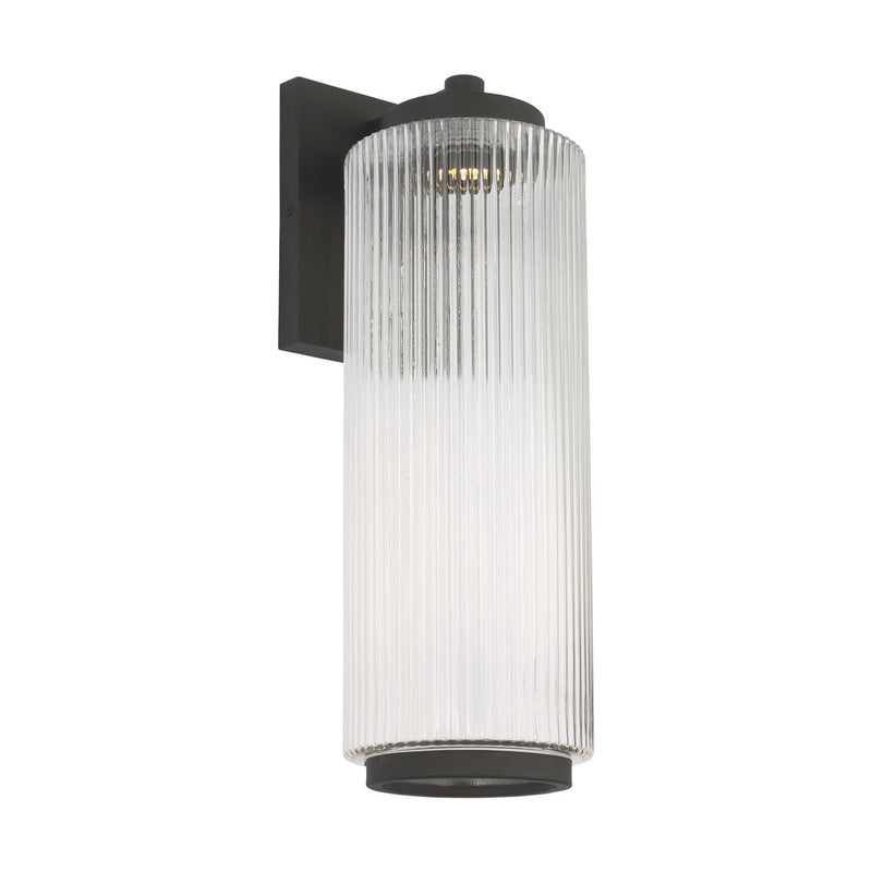 Generation Lighting - GLO1081DL-TXB - One Light Outdoor Wall Lantern - Ronde - Textured Black