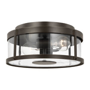Generation Lighting - GLO1132C-ANBZ - Flush Mount - Luning - Antique Bronze