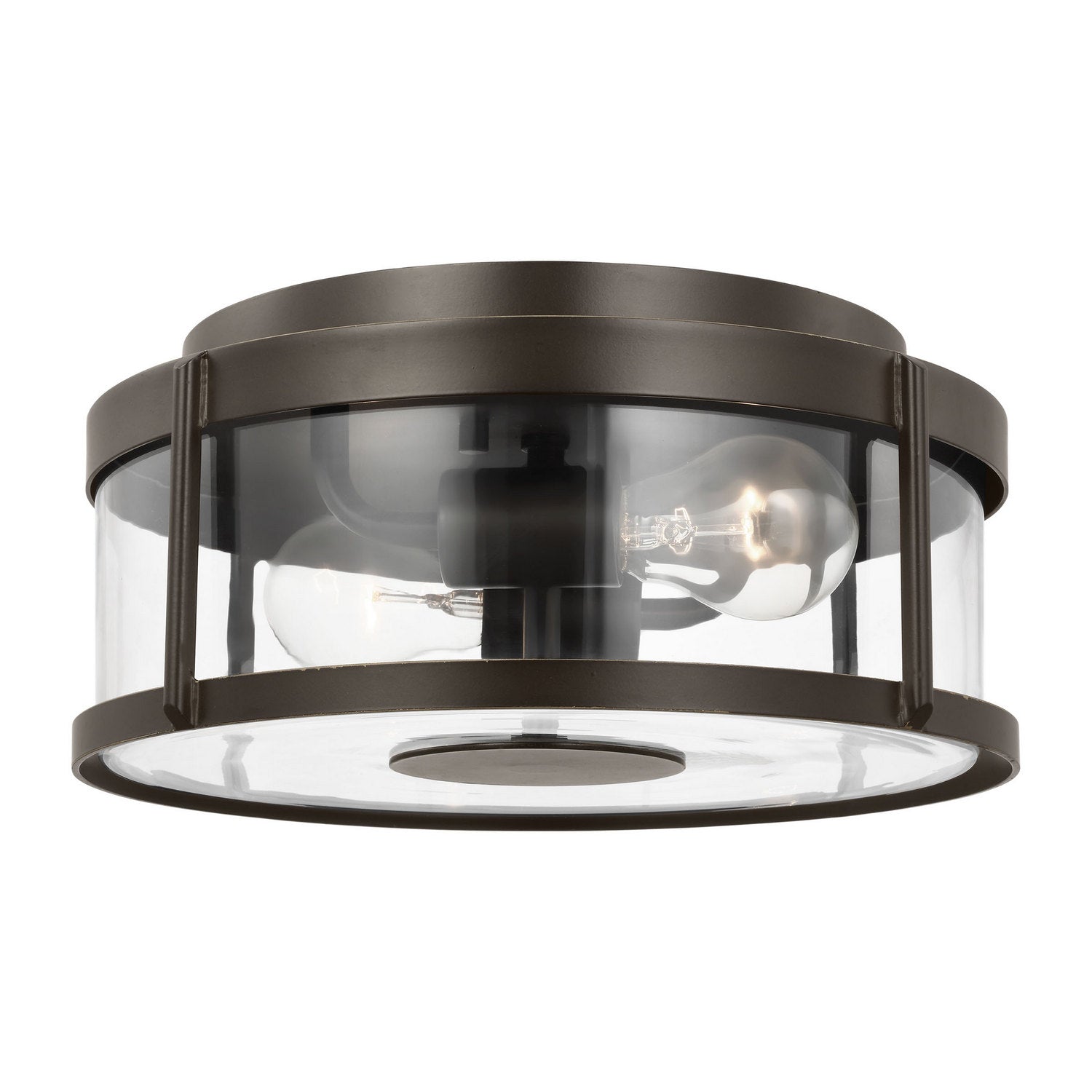Generation Lighting - GLO1132C-ANBZ - Flush Mount - Luning - Antique Bronze
