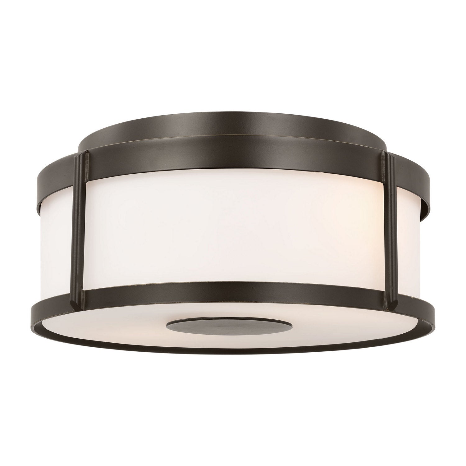 Generation Lighting - GLO1132OE-ANBZ - Flush Mount - Luning - Antique Bronze