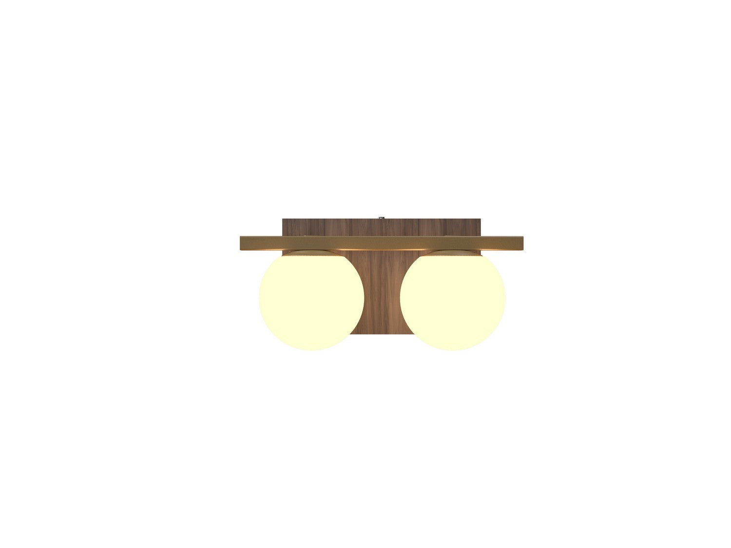 Accord Lighting - 4210.18 - Two Light Wall Lamp - Sfera - American Walnut