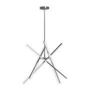 Artcraft - AC7709CH - LED Chandelier - Stix - Chrome