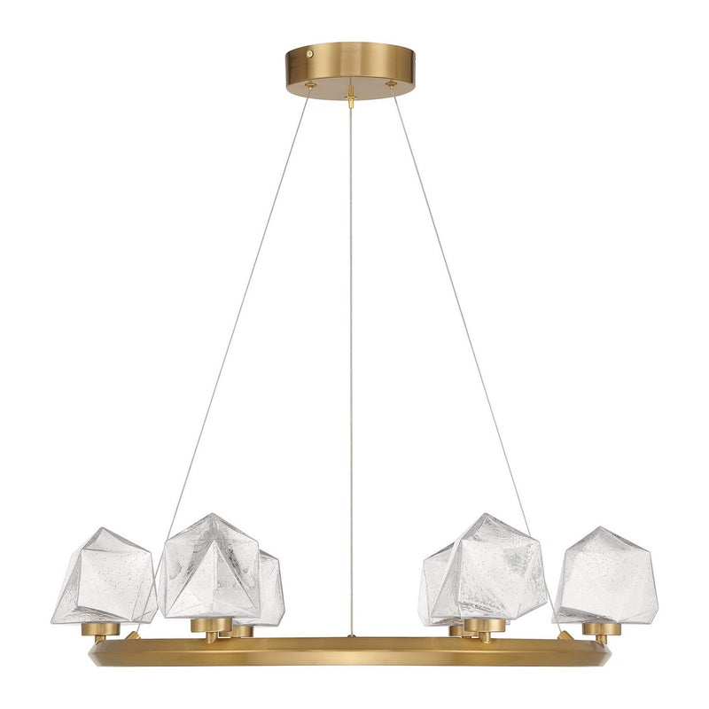Savoy House - 1-1237-6-322 - LED Chandelier - Castello - Warm Brass