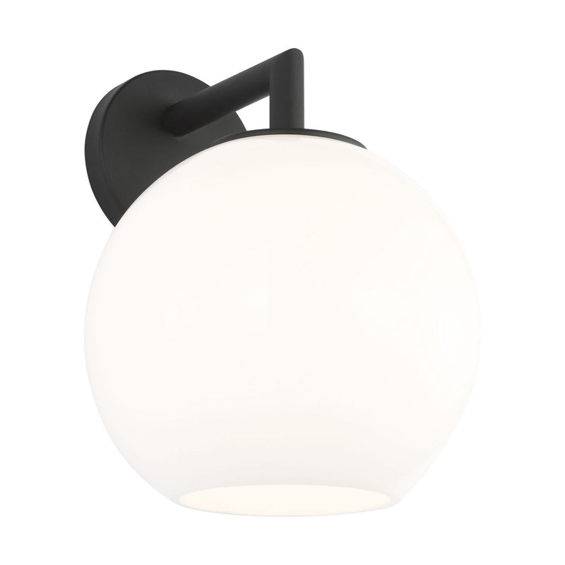 Generation Lighting - GLO1371TXB - One Light Outdoor Wall Lantern - Toca - Textured Black