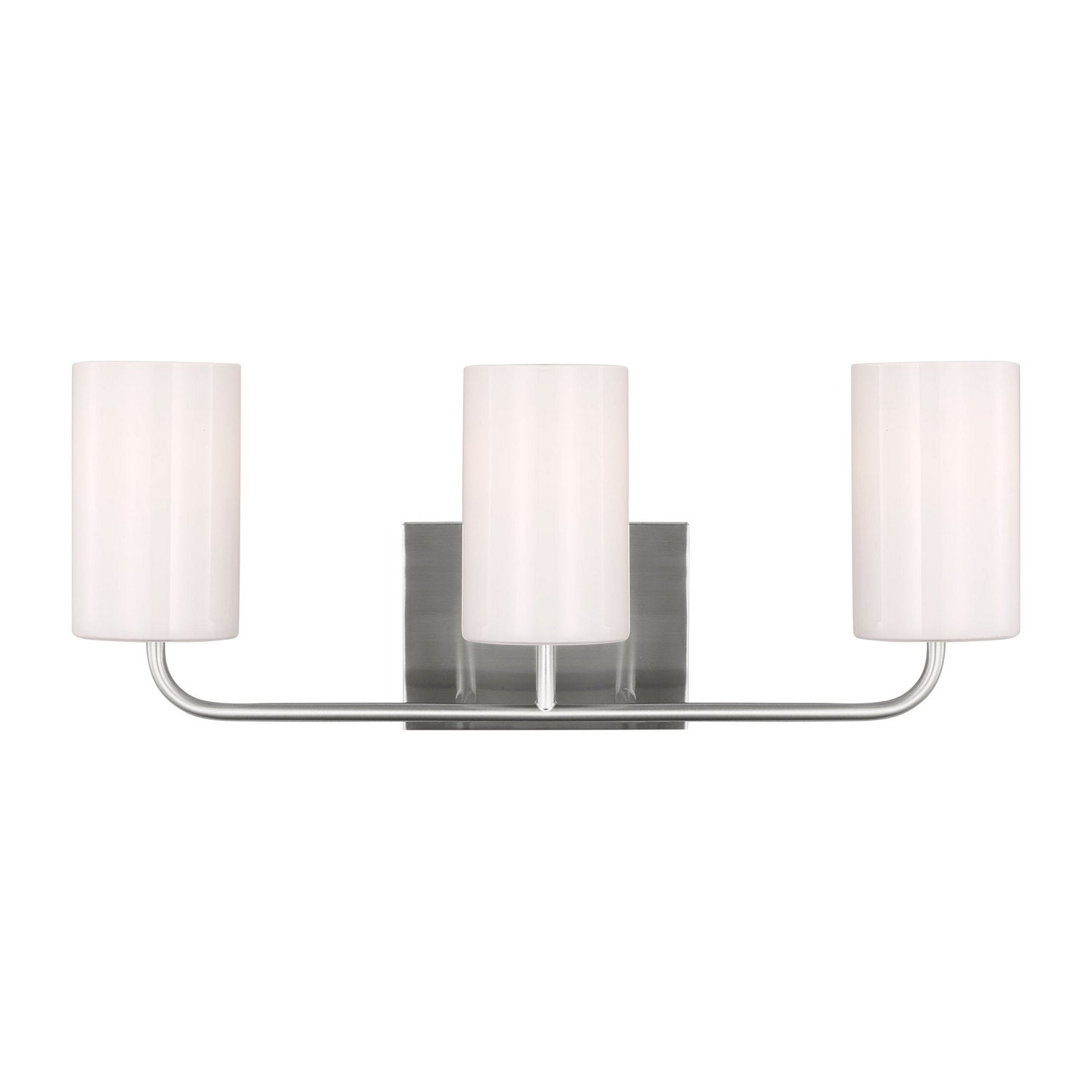 Generation Lighting - GLV1003EN3/BS - Three Light Vanity - Rhett - Brushed Steel