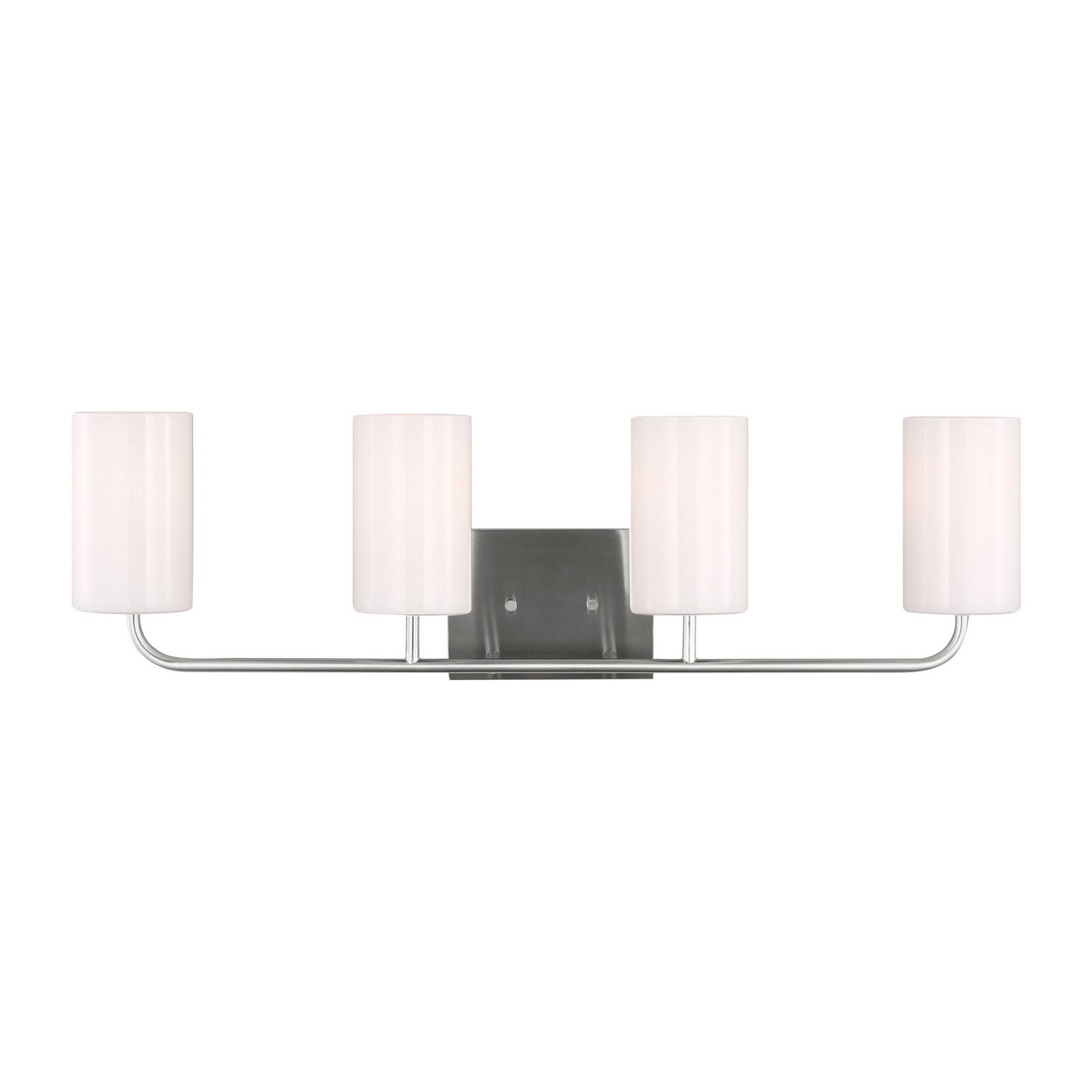 Generation Lighting - GLV1004EN3/BS - Four Light Vanity - Rhett - Brushed Steel