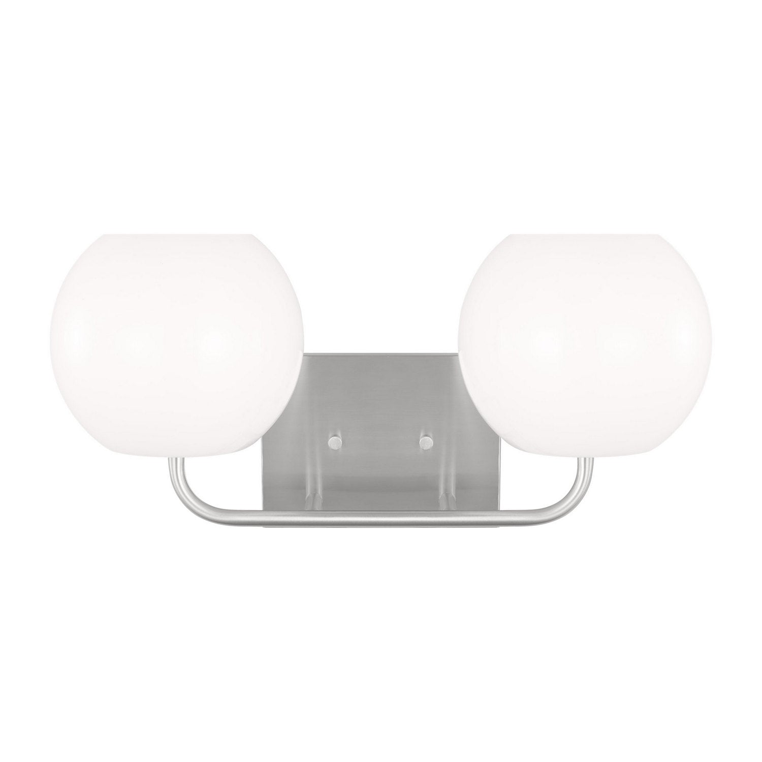Generation Lighting - GLV1012EN3/BS - Two Light Vanity - Rory - Brushed Steel