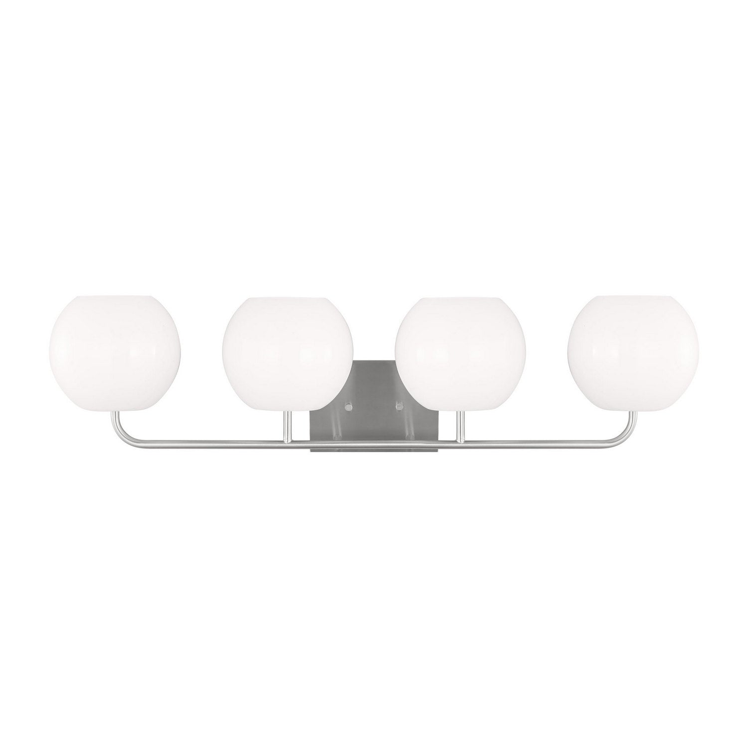 Generation Lighting - GLV1014EN3/BS - Four Light Vanity - Rory - Brushed Steel