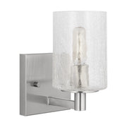 Generation Lighting - GLV1031EN/BS - One Light Wall / Bath Sconce - Parker - Brushed Steel