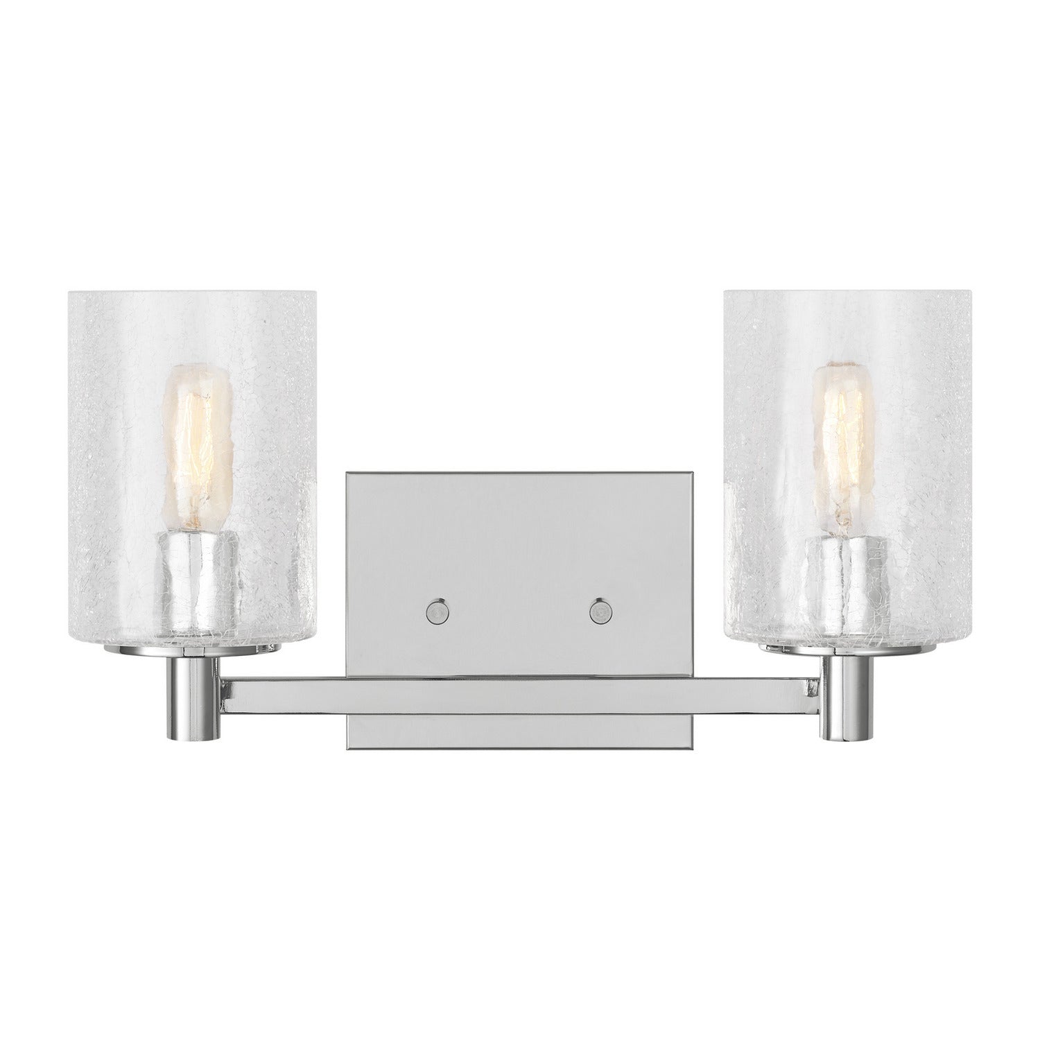 Generation Lighting - GLV1032EN/CH - Two Light Wall / Bath - Parker - Chrome