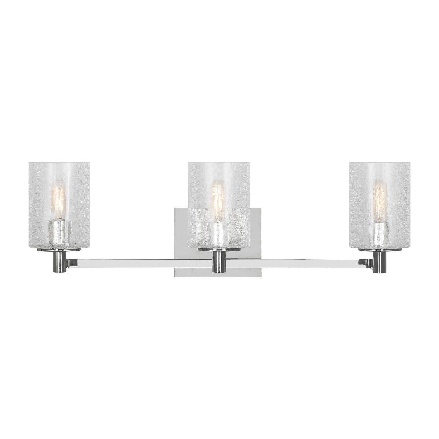 Generation Lighting - GLV1033EN/CH - Three Light Wall / Bath - Parker - Chrome