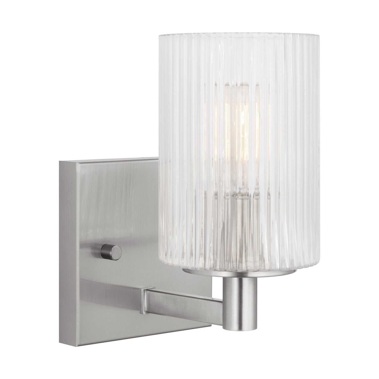 Generation Lighting - GLV1041EN/BS - One Light Wall / Bath Sconce - Lando - Brushed Steel