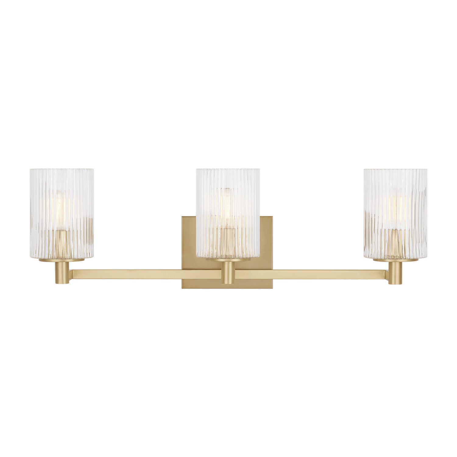 Generation Lighting - GLV1043EN/SB - Three Light Wall / Bath - Lando - Satin Bronze