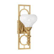 Savoy House - 9-1607-1-322 - One Light Wall Sconce - Allston - Warm Brass