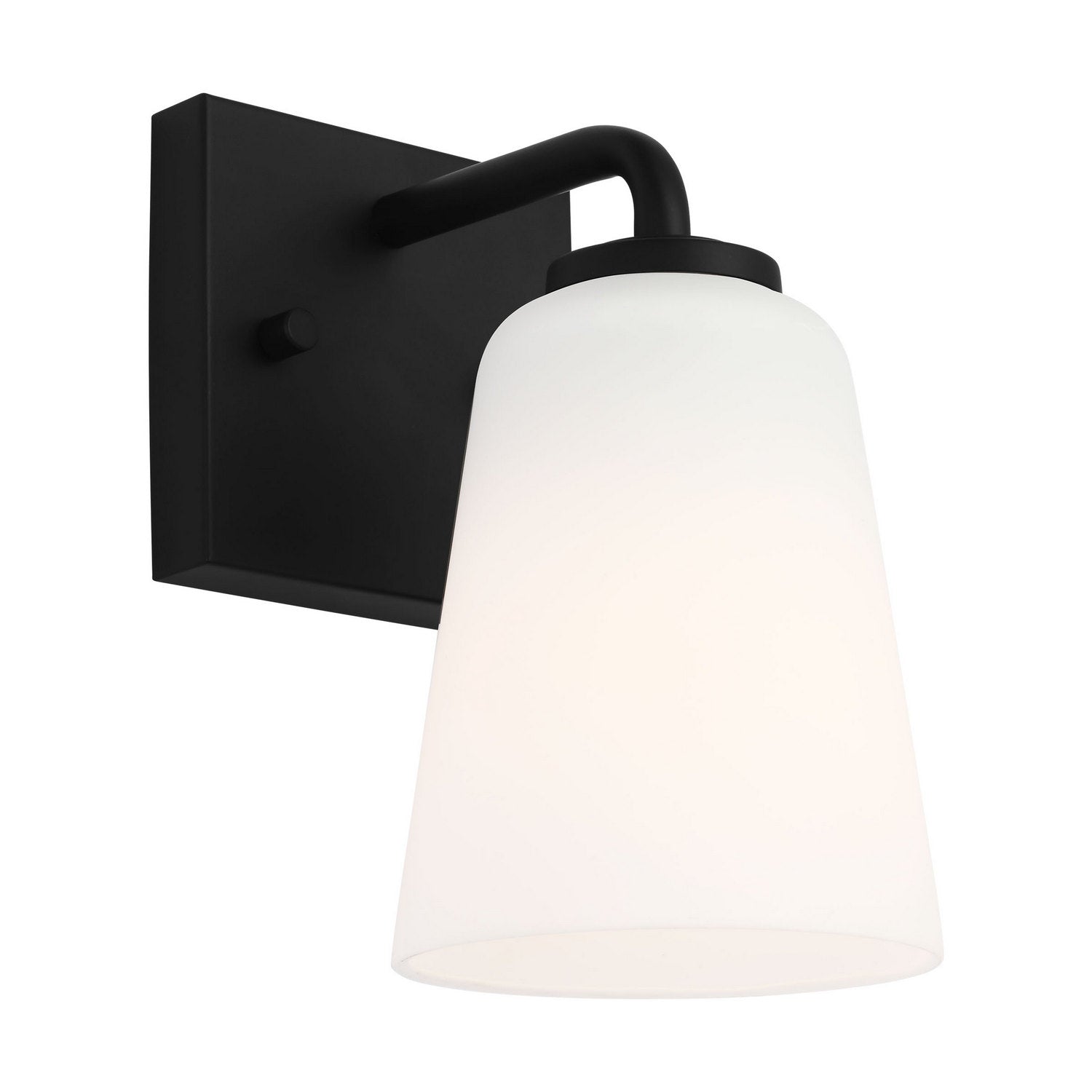 Generation Lighting - GLV1051MBK - Vanity - Miles - Midnight Black