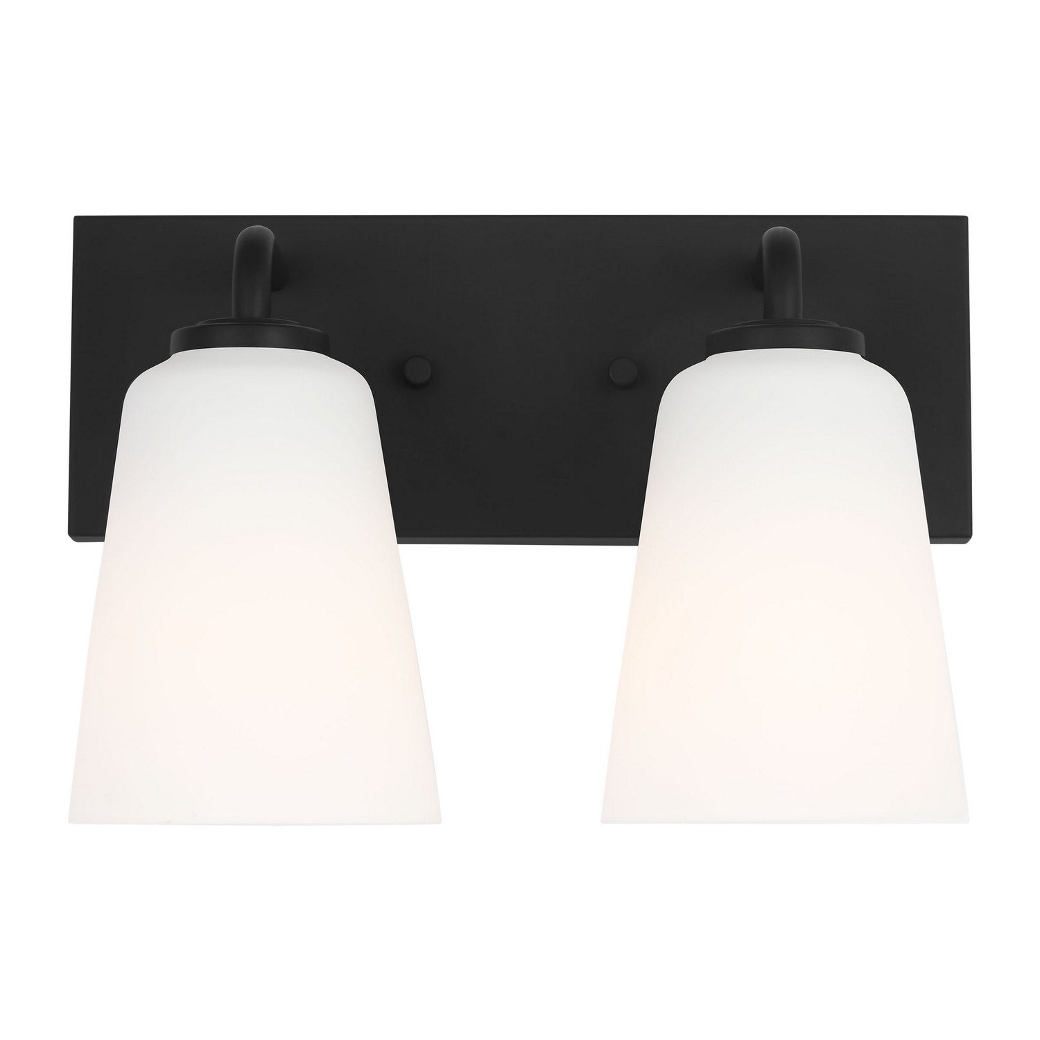 Generation Lighting - GLV1052MBK - Vanity - Miles - Midnight Black