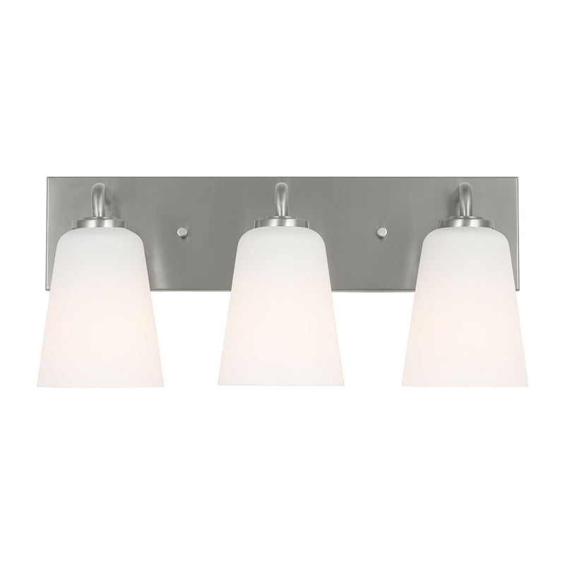 Generation Lighting - GLV1053BS - Vanity - Miles - Brushed Nickel