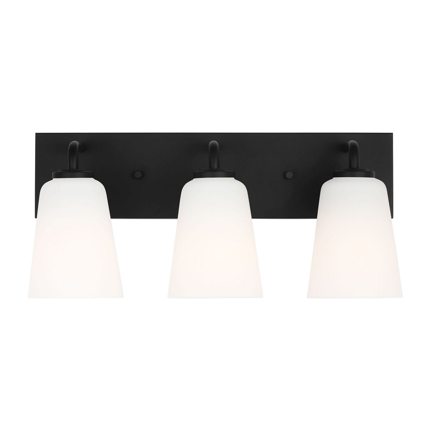 Generation Lighting - GLV1053MBK - Vanity - Miles - Midnight Black