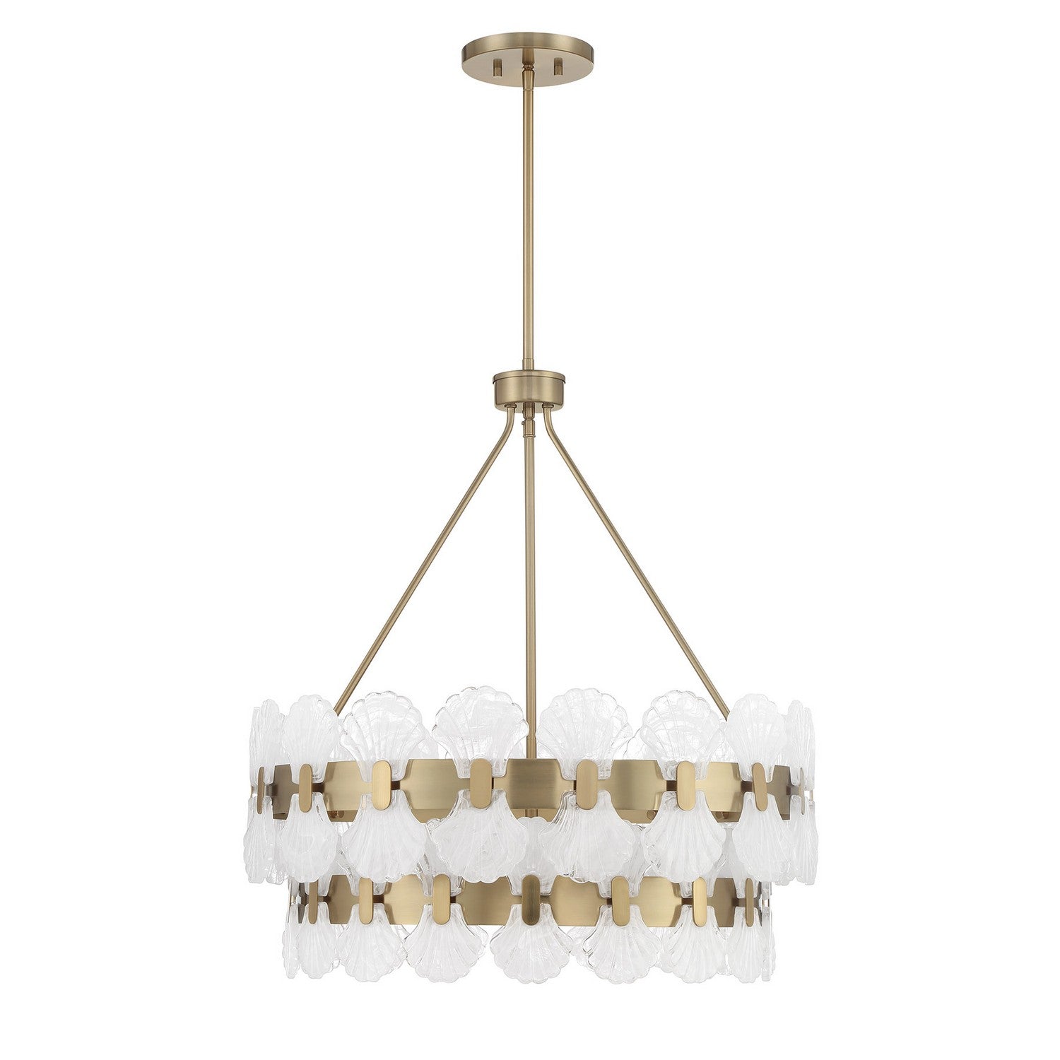 Savoy House - 1-3606-5-127 - Five Light Chandelier - Bancroft - Noble Brass