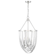 Savoy House - 3-2999-3-109 - Three Light Pendant - Jennings - Polished Nickel