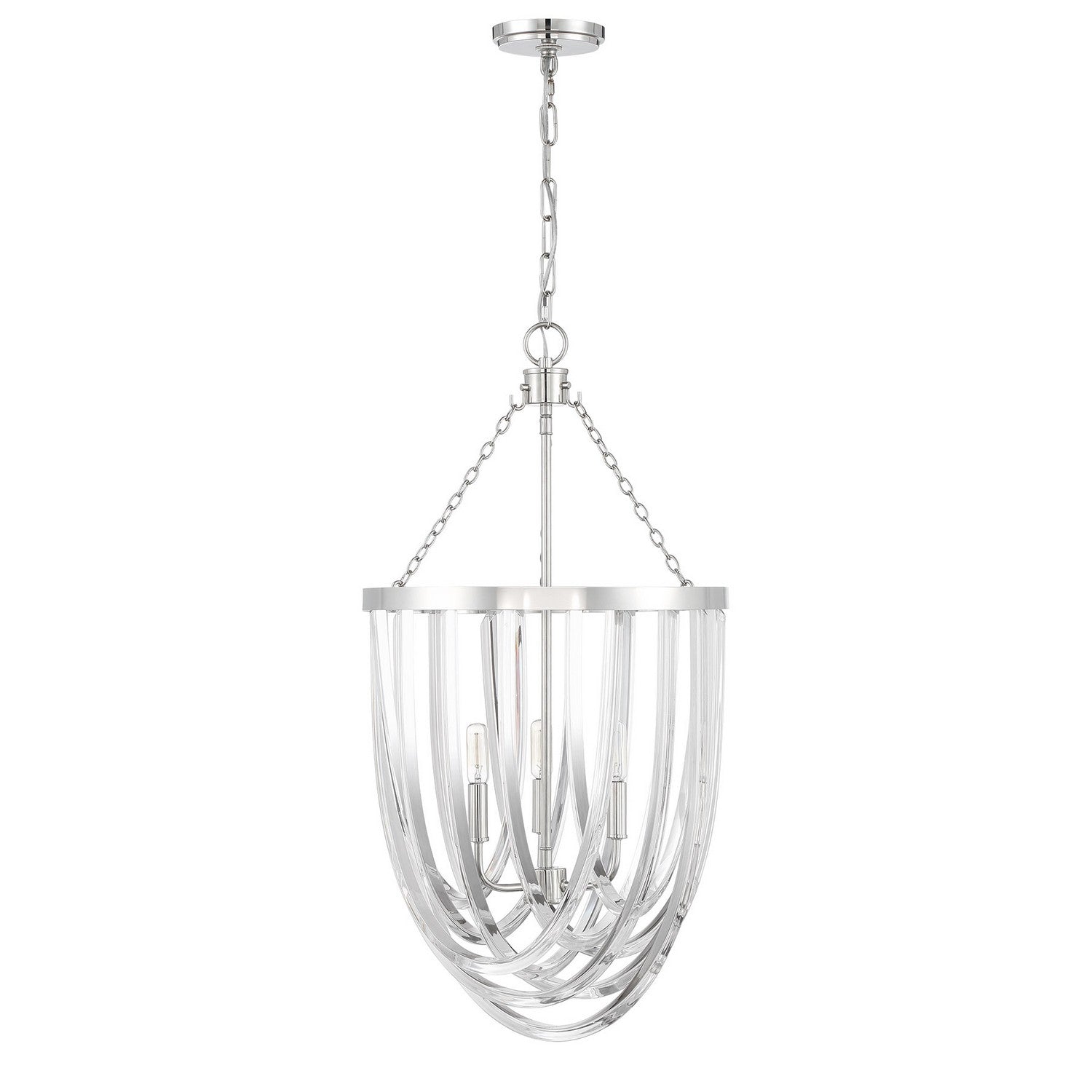 Savoy House - 3-2999-3-109 - Three Light Pendant - Jennings - Polished Nickel