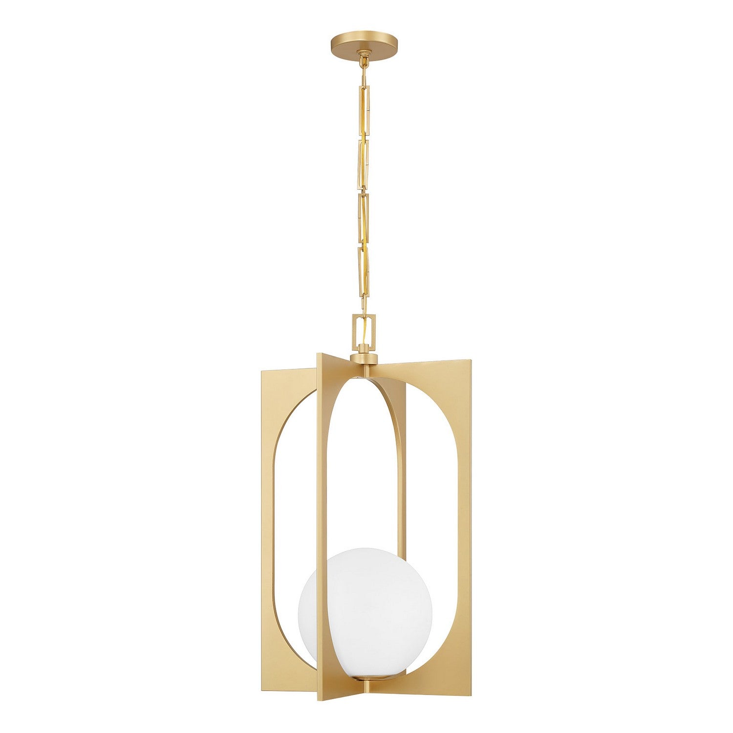 Savoy House - 7-3999-1-328 - One Light Pendant - Harding - Spun Gold