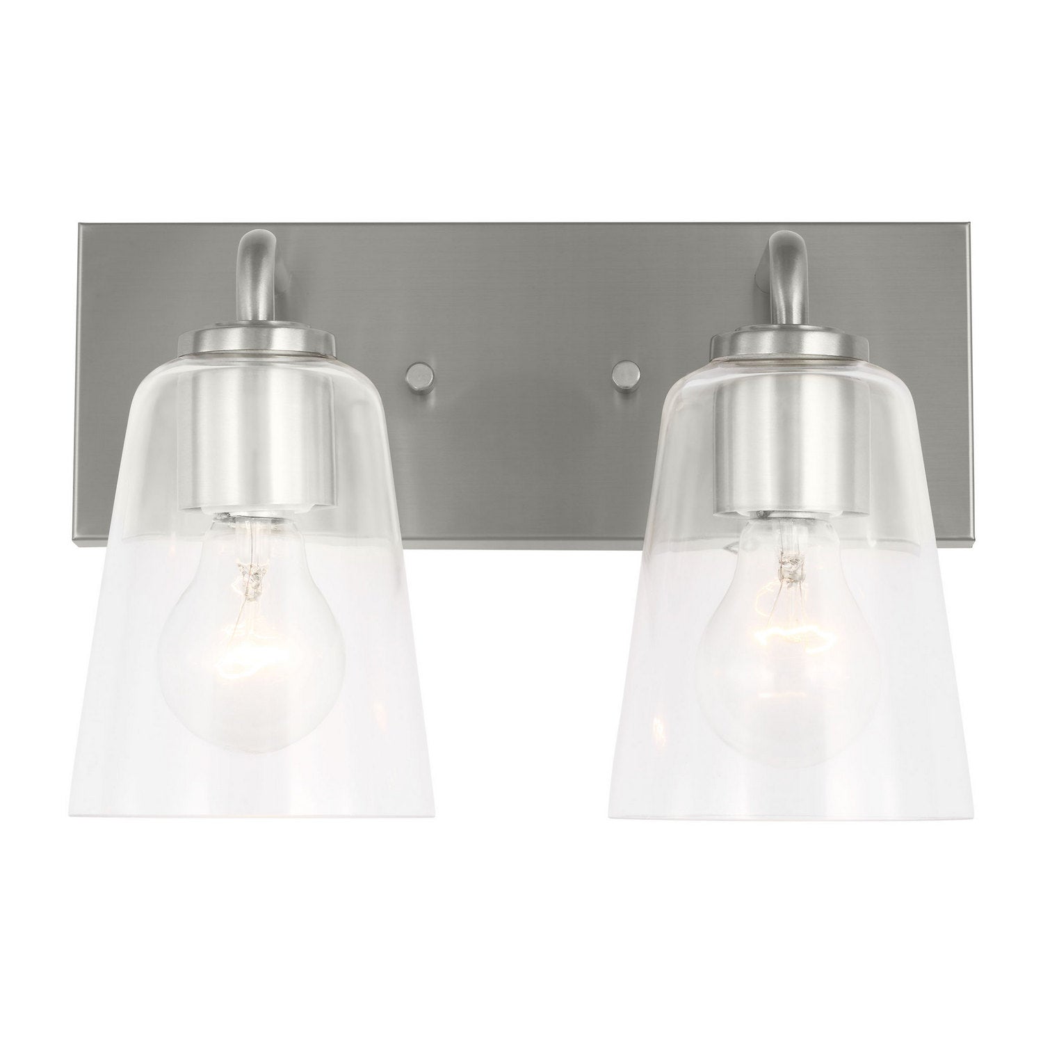 Generation Lighting - GLV1062BS - Vanity - Miles - Brushed Nickel