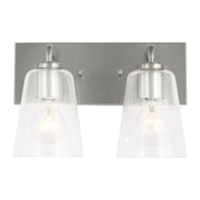 Generation Lighting - GLV1062BS - Vanity - Miles - Brushed Nickel