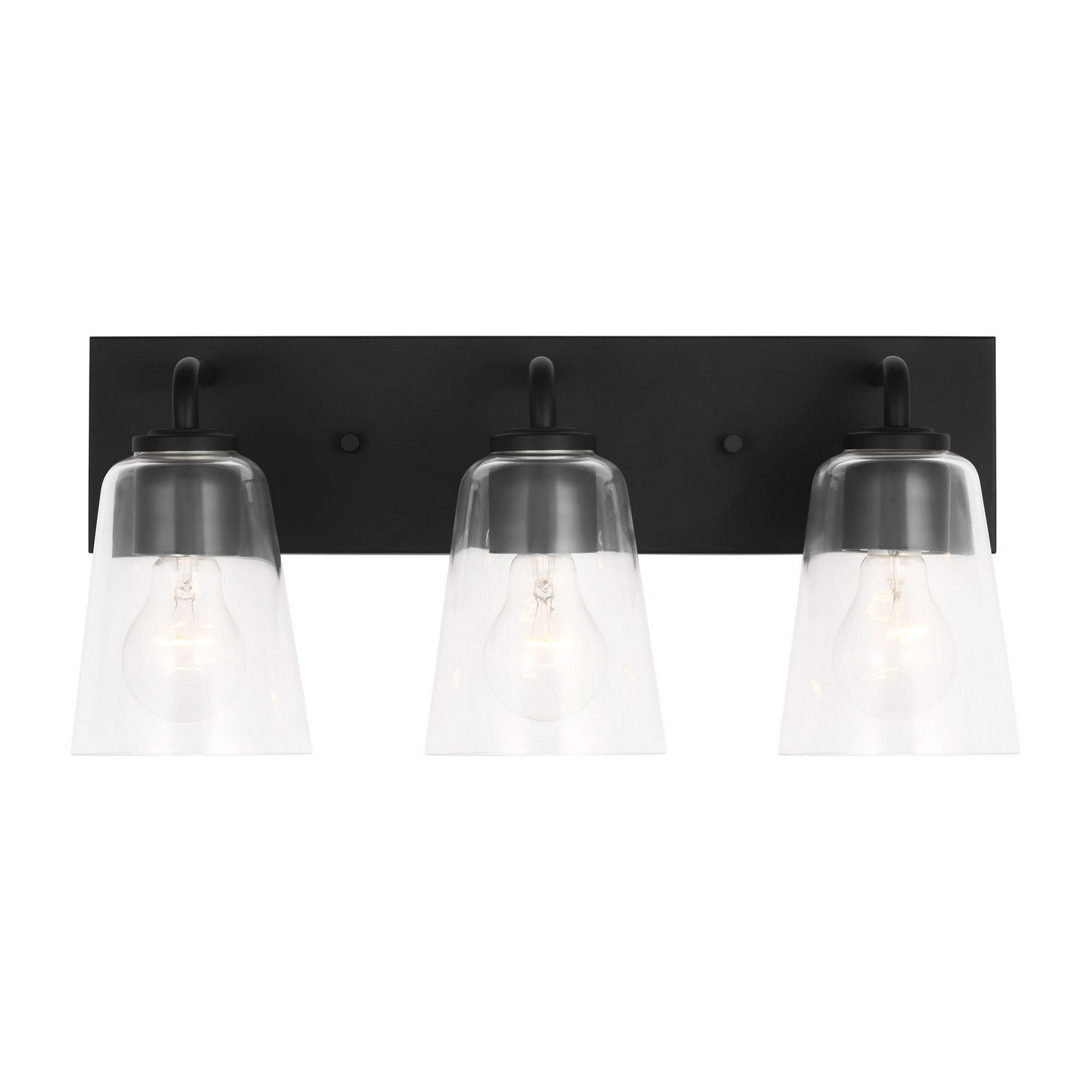 Generation Lighting - GLV1063MBK - Vanity - Miles - Midnight Black