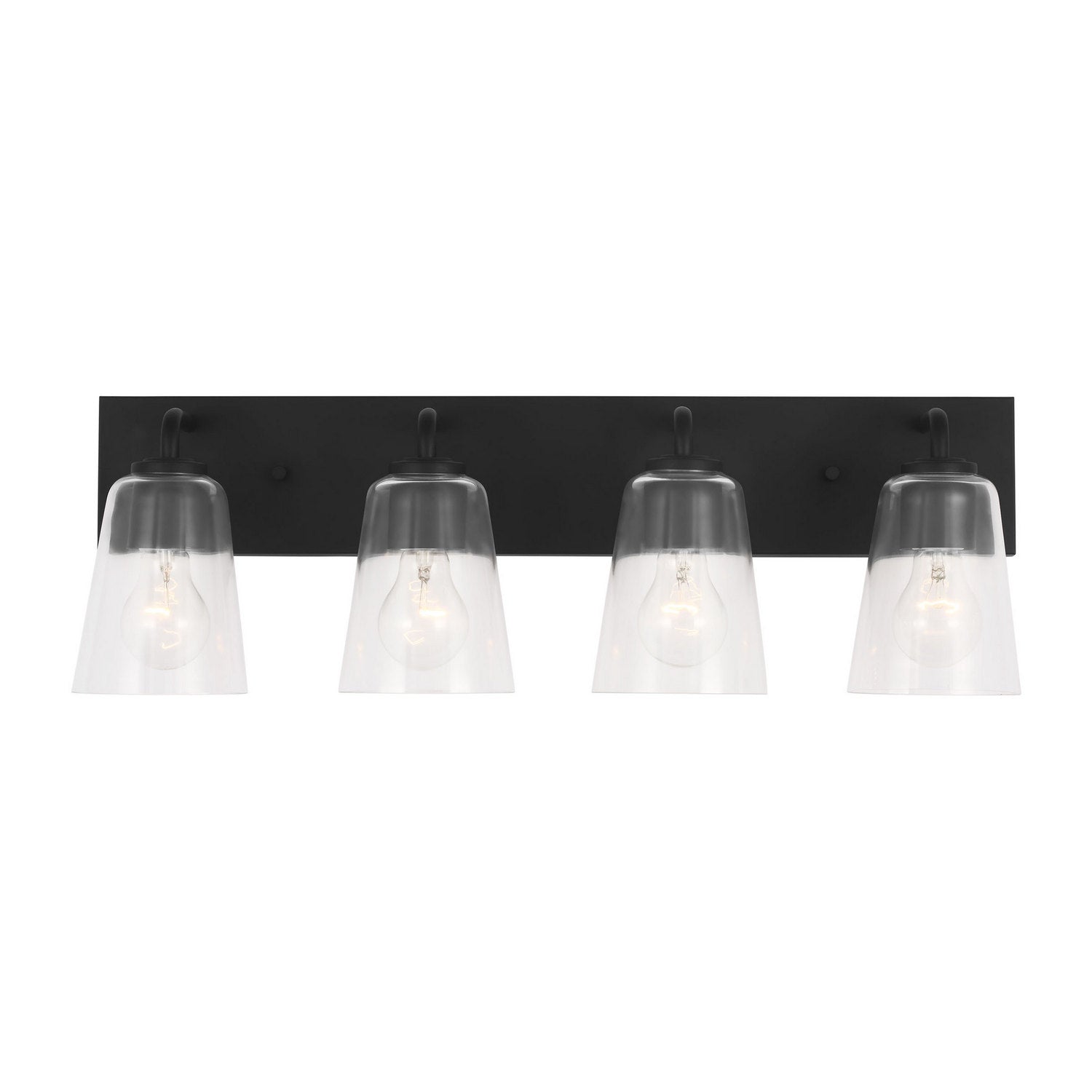 Generation Lighting - GLV1064MBK - Vanity - Miles - Midnight Black