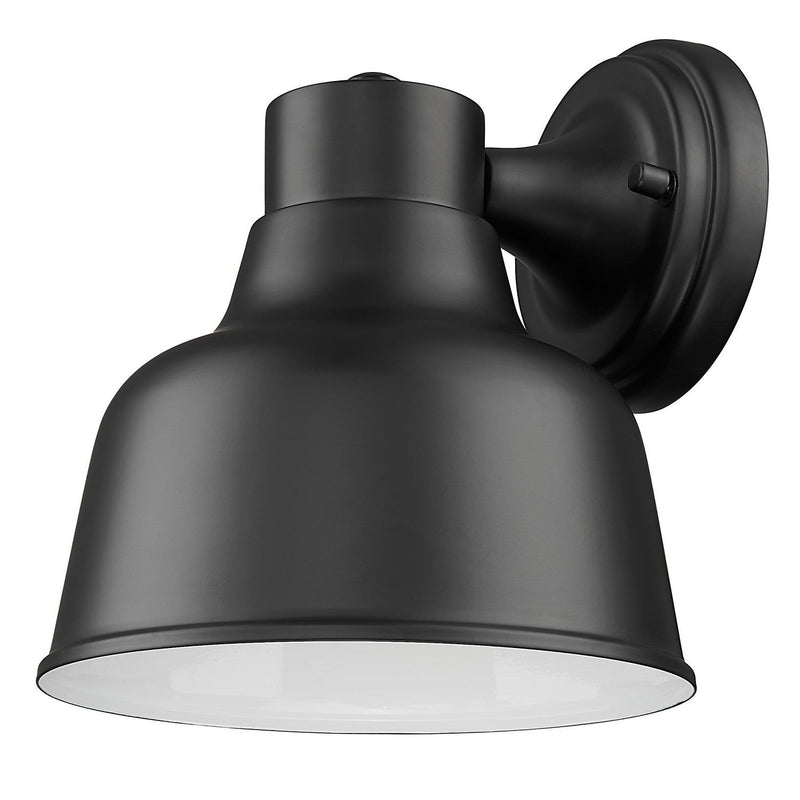 Acclaim Lighting - 1030BK - One Light Wall Lantern - Selden - Matte Black with White Gloss