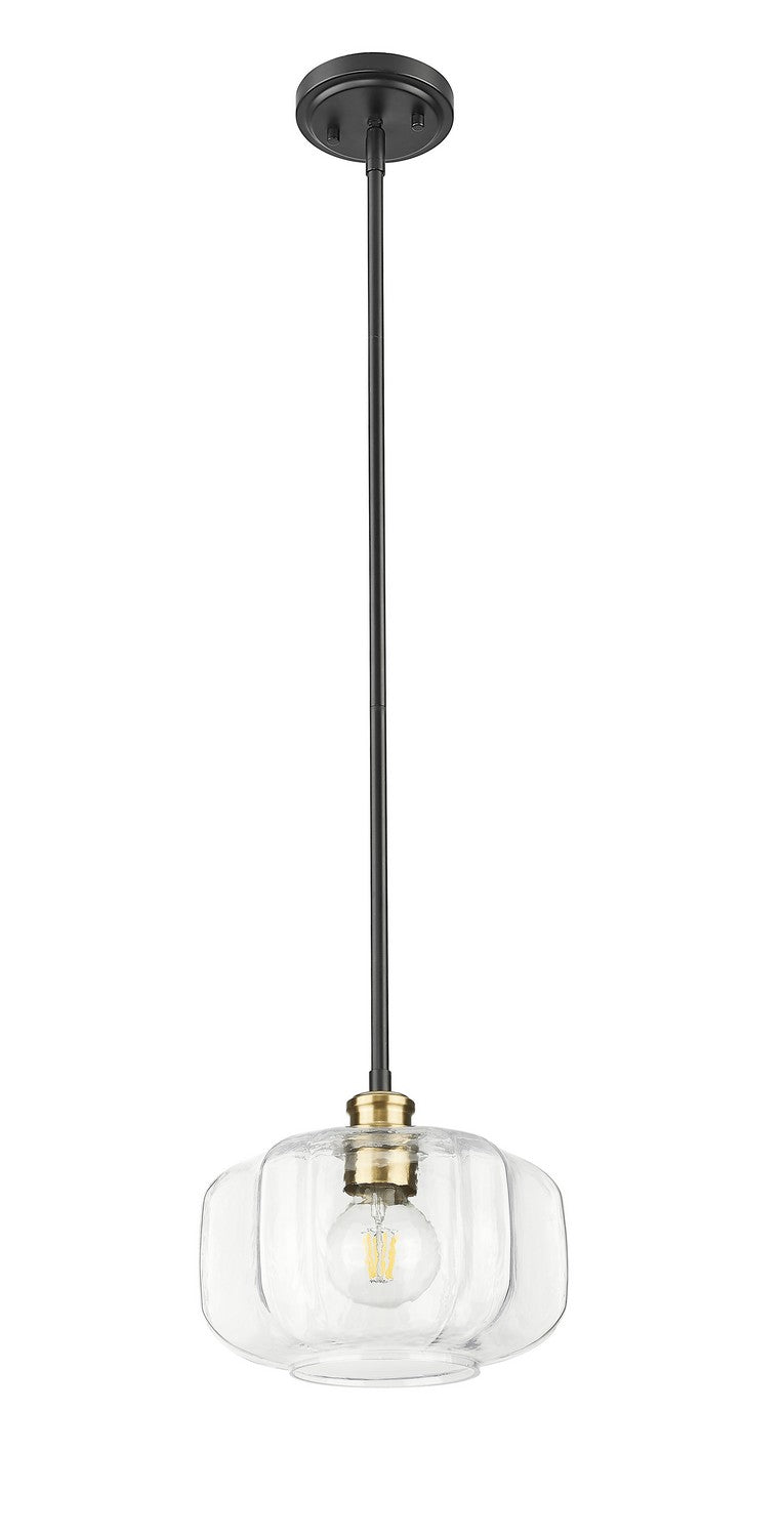 Acclaim Lighting - IN20033BK - One Light Pendant - Oxley - Matte Black and Brass