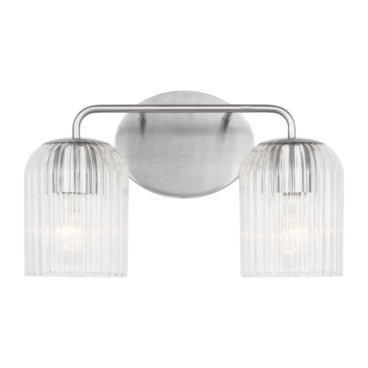 Generation Lighting - GLV1132BS - Two Light Vanity - Eisele - Brushed Nickel