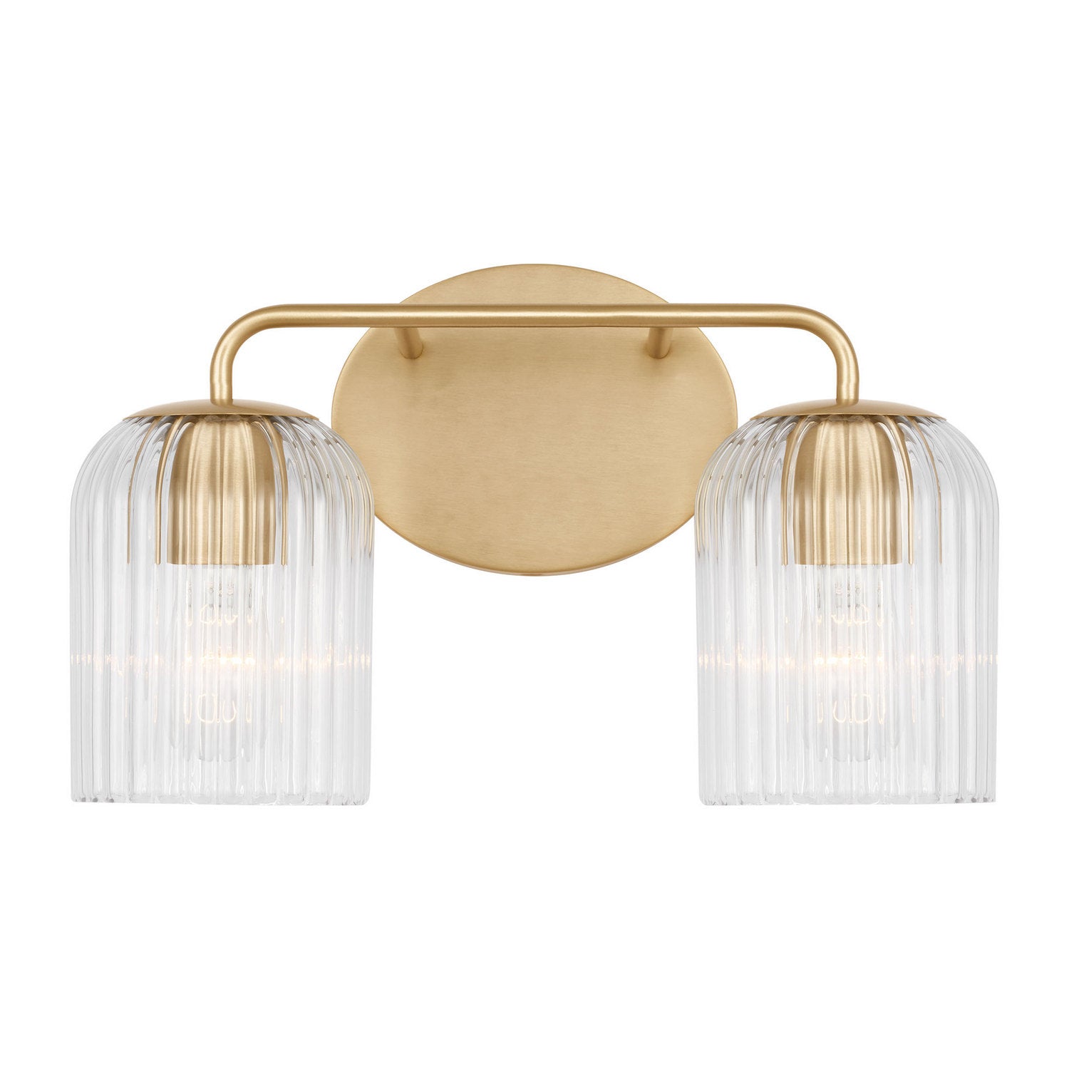 Generation Lighting - GLV1132SB - Two Light Vanity - Eisele - Satin Brass