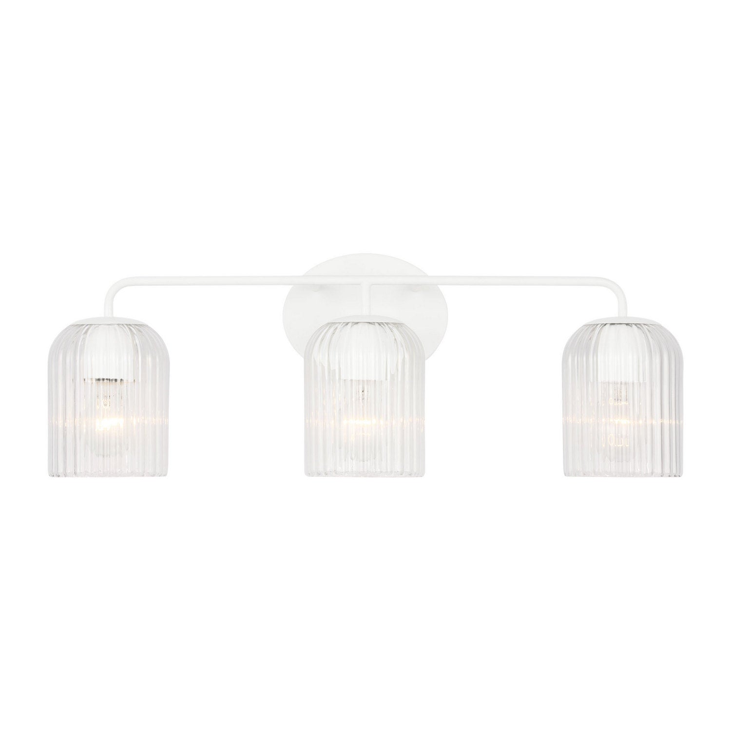 Generation Lighting - GLV1133MWT - Three Light Vanity - Eisele - Matte White