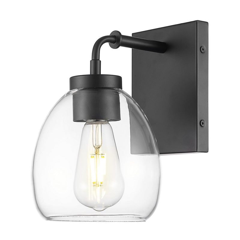 Acclaim Lighting - IN40060BK - One Light Wall Sconce - Dawes - Matte Black