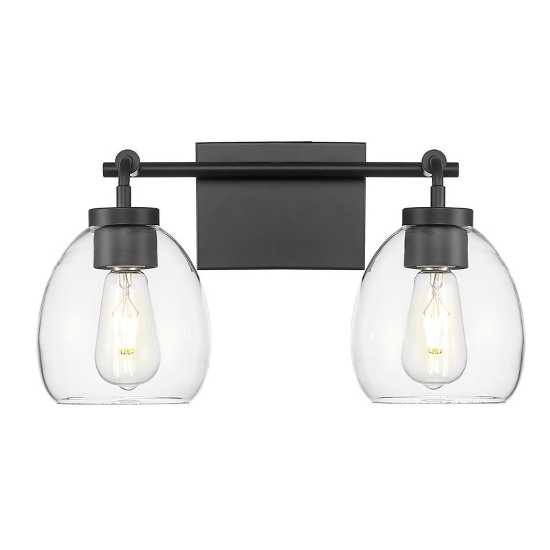 Acclaim Lighting - IN40061BK - Two Light Vanity - Dawes - Matte Black