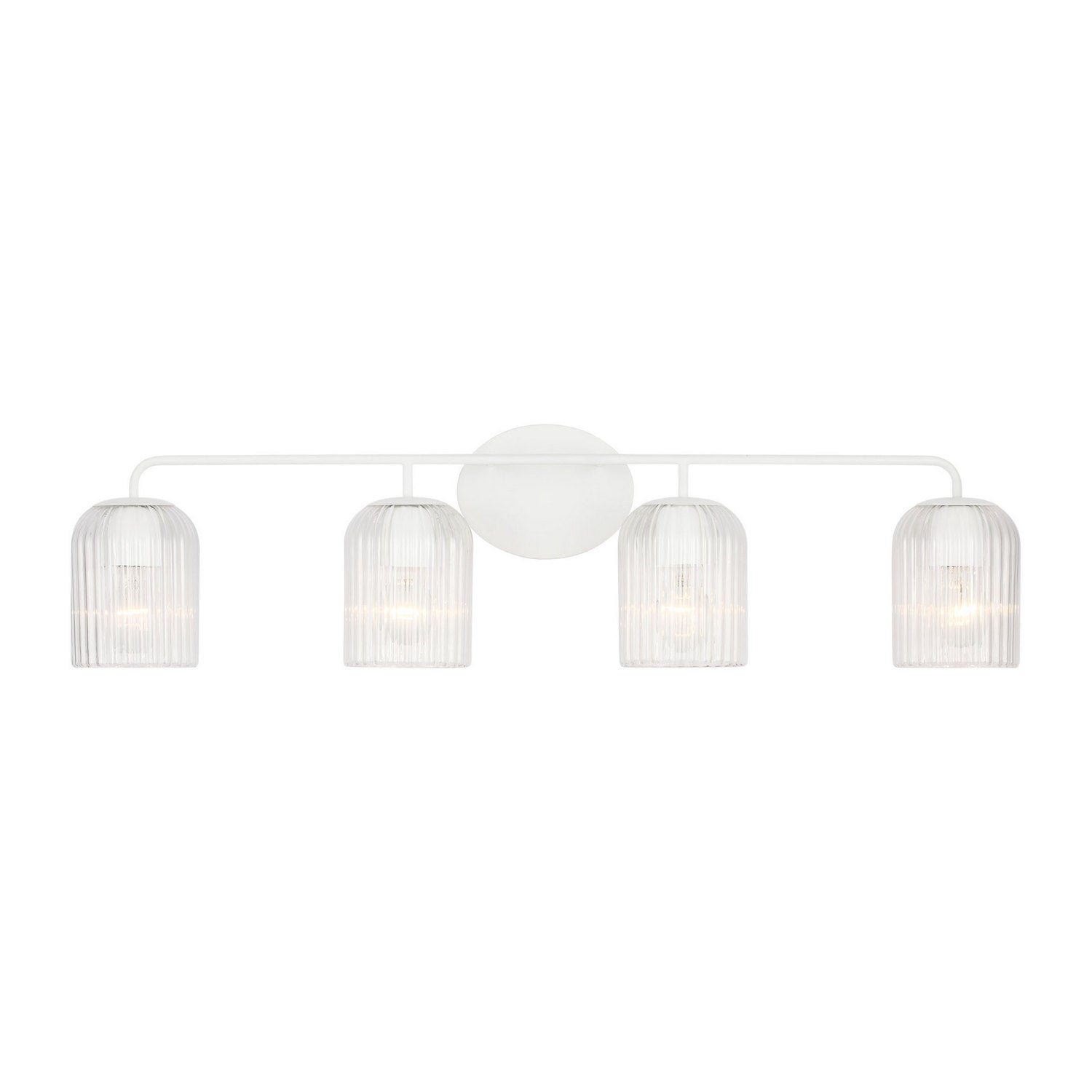 Generation Lighting - GLV1134MWT - Four Light Vanity - Eisele - Matte White