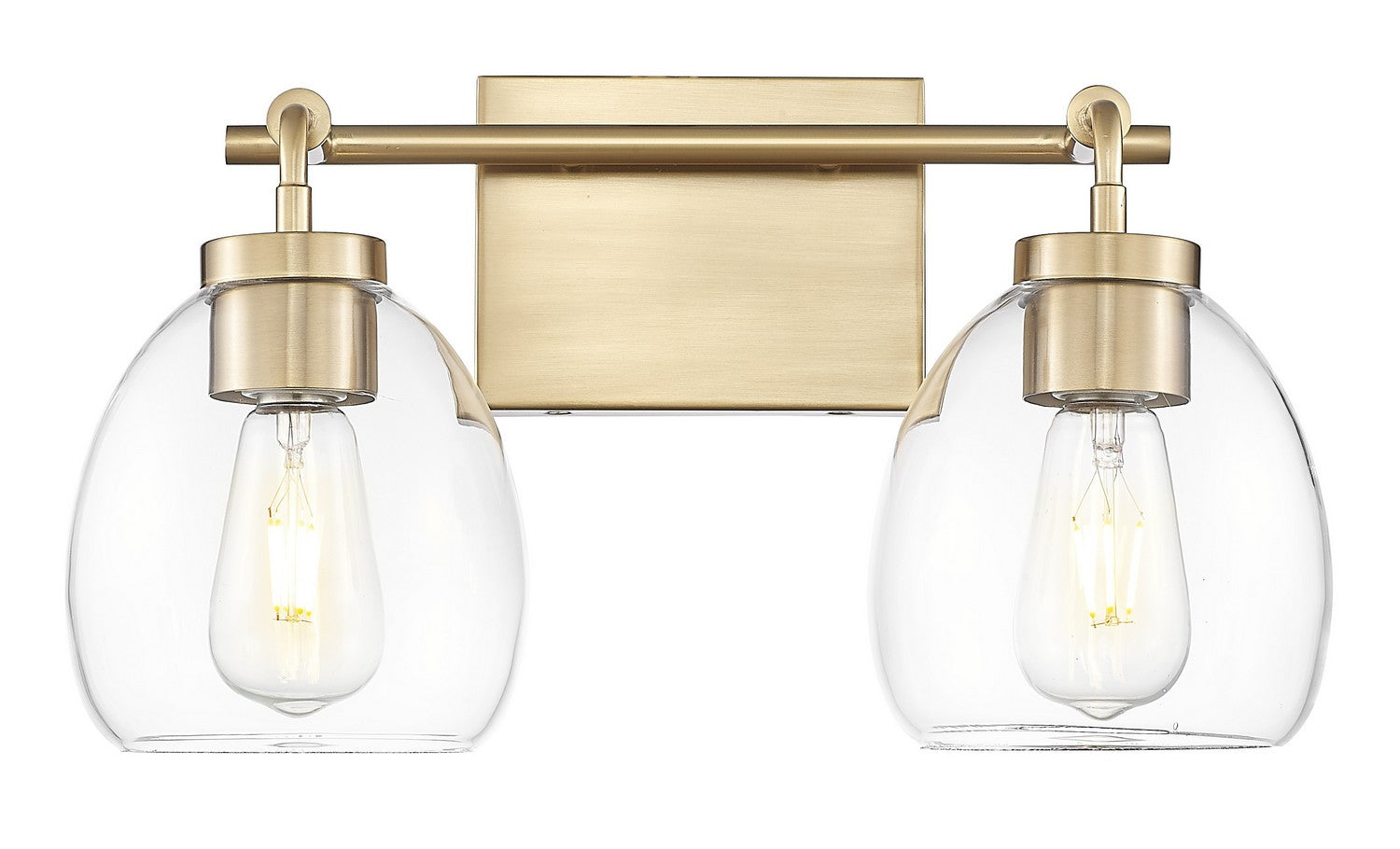Acclaim Lighting - IN40061BR - Two Light Vanity - Dawes - Brass