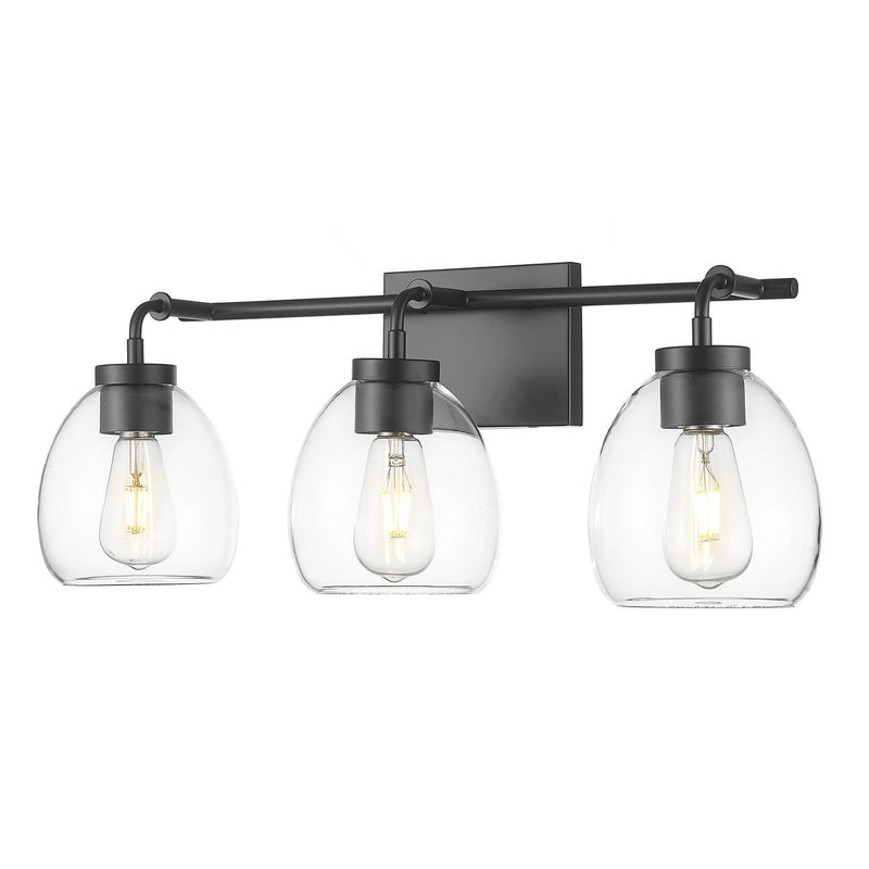 Acclaim Lighting - IN40062BK - Three Light Vanity - Dawes - Matte Black