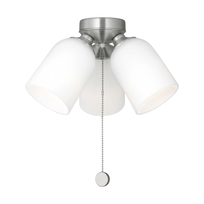 Generation Lighting - MC267BS - Fan Light Kit - Emile - Brushed Nickel