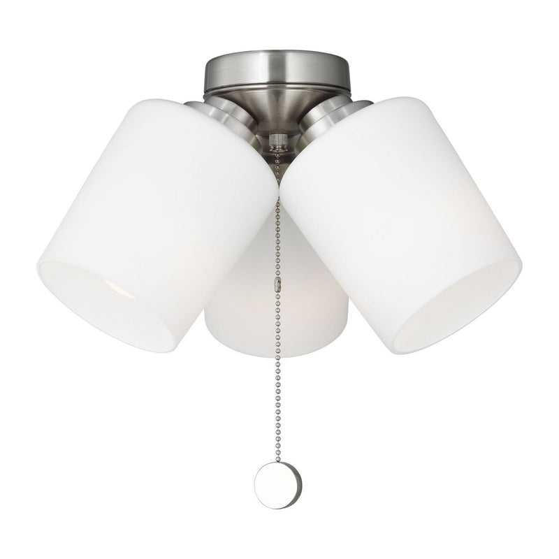 Generation Lighting - MC268BS - Fan Light Kit - Windom - Brushed Nickel