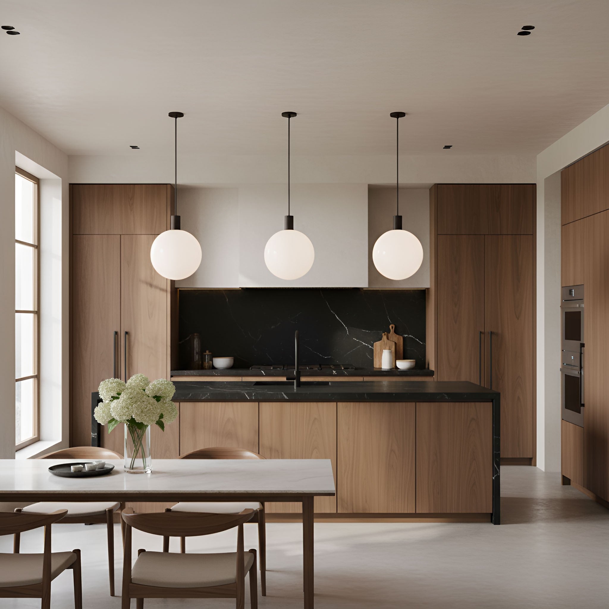 Visual Comfort Studio - DJP1181MBK - One Light Pendant - Colewood - Midnight Black