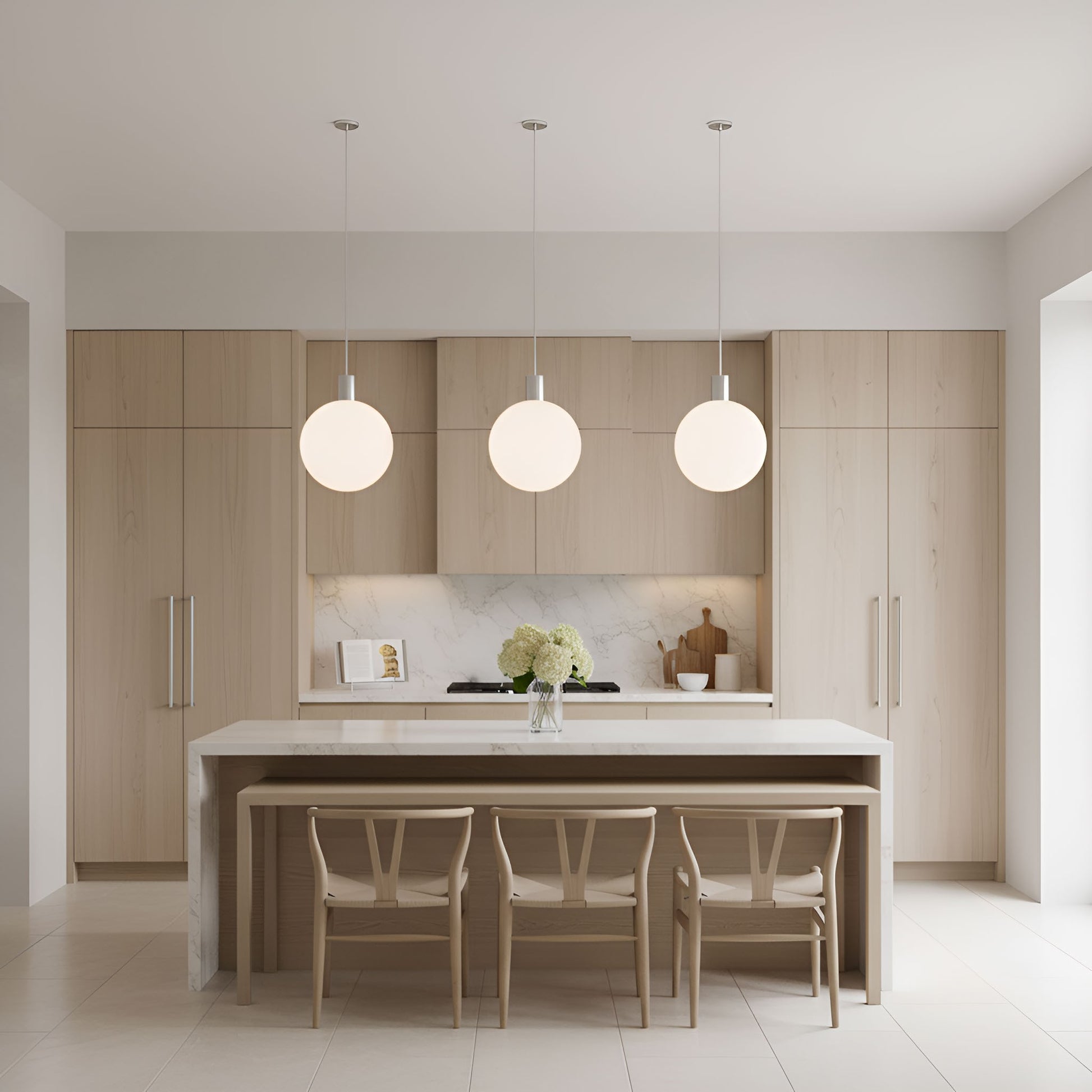 Visual Comfort Studio - DJP1191BS - One Light Pendant - Colewood - Brushed Nickel