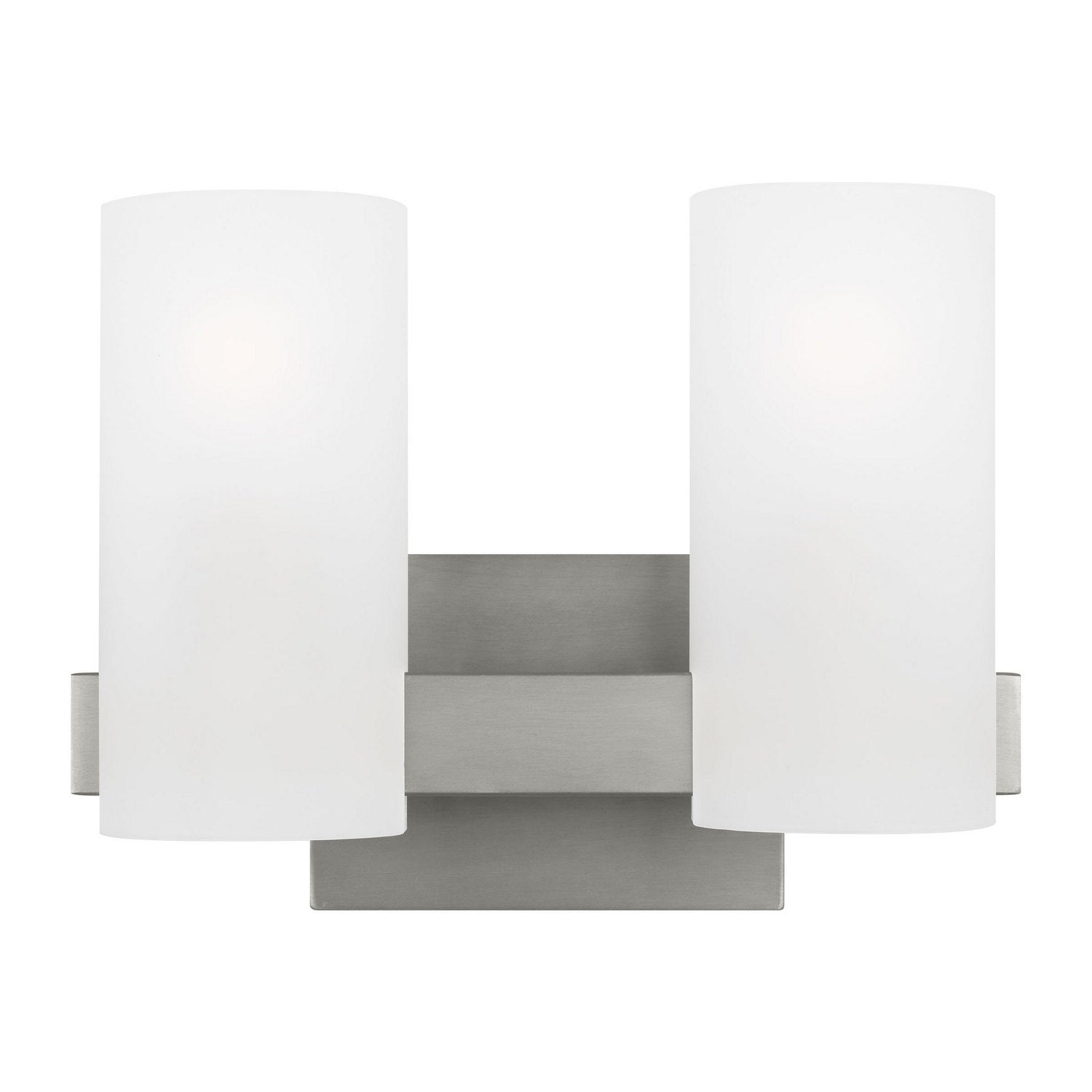 Visual Comfort Studio - DJV1102BS - Two Light Vanity - Rhode - Brushed Steel