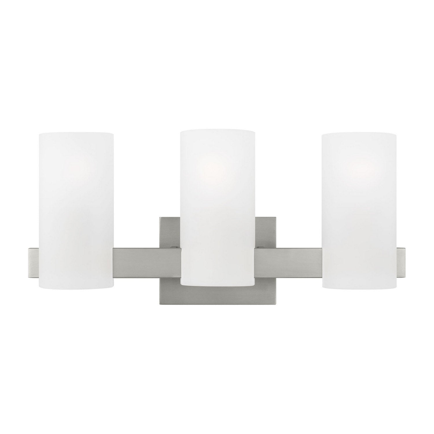 Visual Comfort Studio - DJV1103BS - Three Light Vanity - Rhode - Brushed Steel