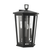 Visual Comfort Studio - SLO1074TXB - Four Light Wall Lantern - Witley - Textured Black